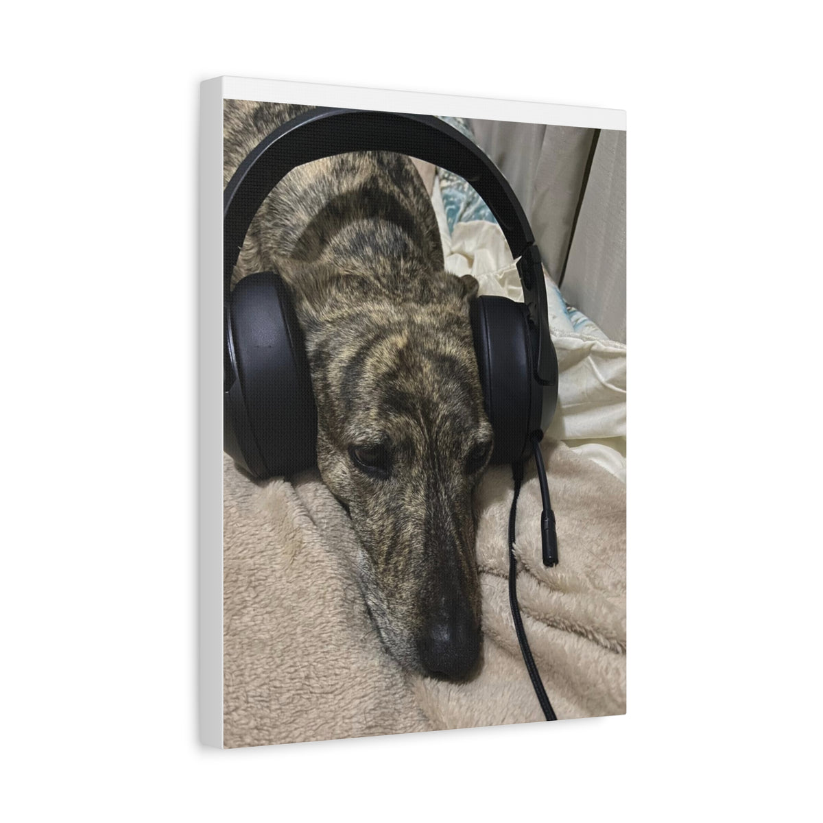 Custom Pet Portrait on Canvas – Your Pet as Royalty